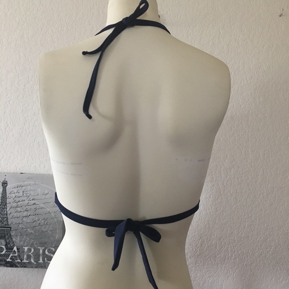 💎Aerie Striped  Bikini Top Size Medium - Picture 3 of 8